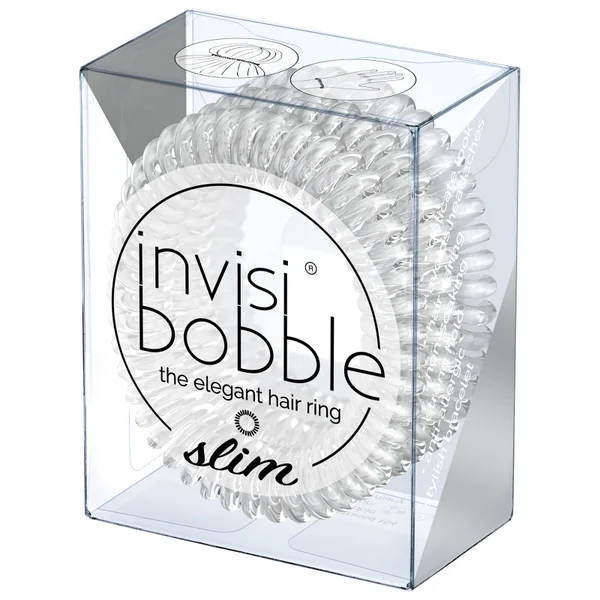 Invisibobble Slim Hair Tie - Crystal Clear