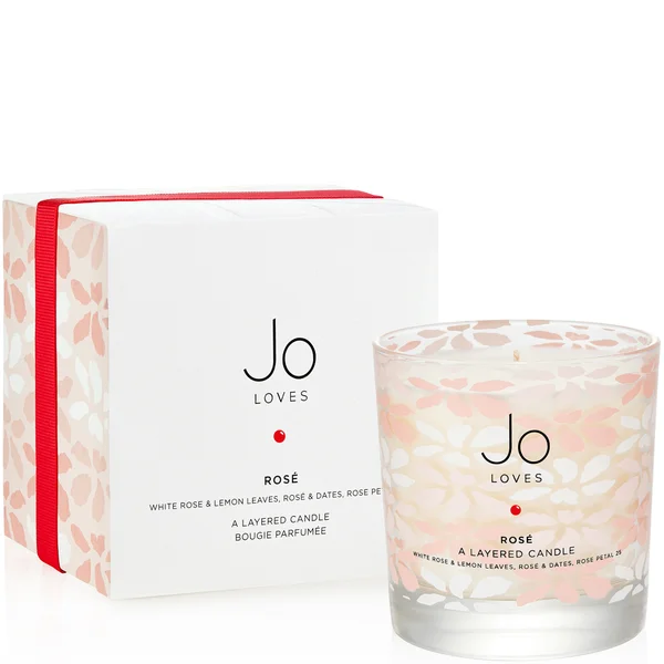 Jo Loves Rosé A Layered Candle 250g