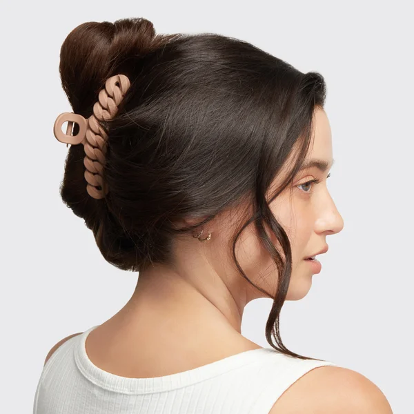 Kitsch Eco-friendly Chain Claw Clip - Neutrals