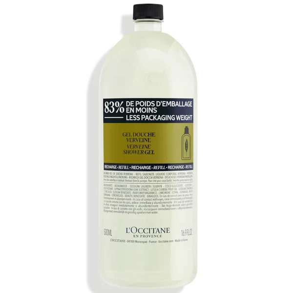 L'Occitane Verbena Shower Gel Refill 500ml