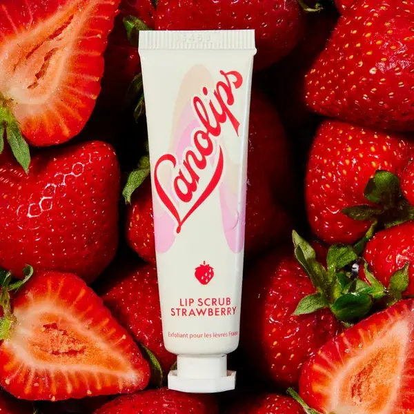Lanolips Lip Scrub Strawberry 10g