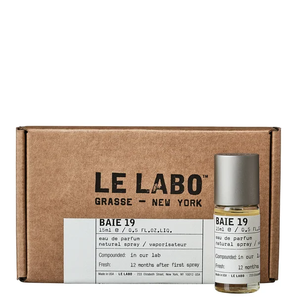 Le Labo Baie 19 - Eau De Parfum 15ml