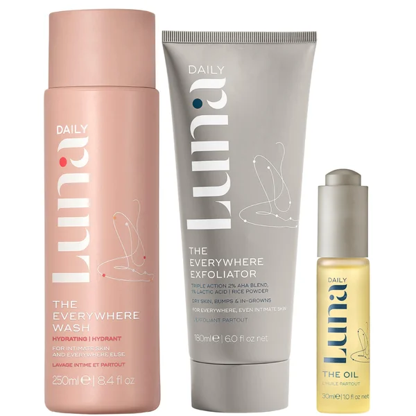 Luna Daily The Everything Shower Routine
