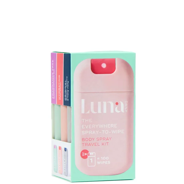 Luna Daily The Mini Spray To Wipe Gift Trio