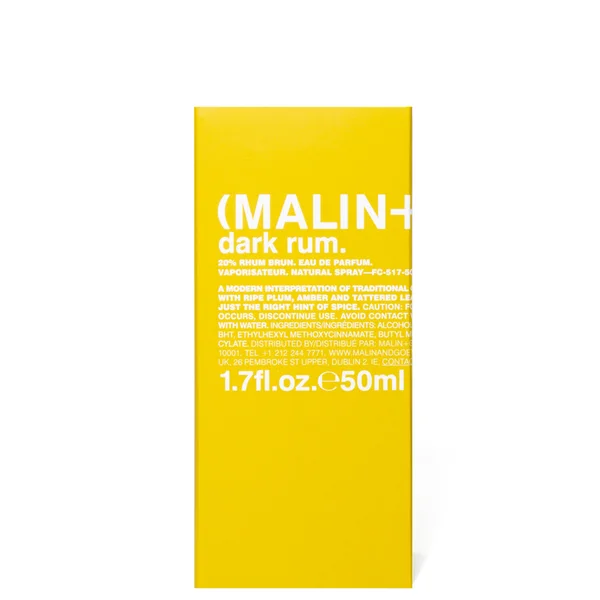 MALIN + GOETZ Dark Rum Eau De Parfum 50ml