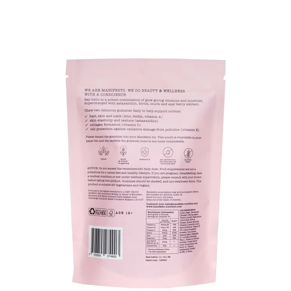 Manifesto 7 Day Beauty Gummies