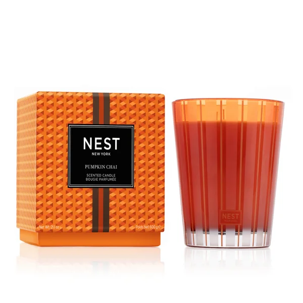 NEST New York Pumpkin Chai 3 Wick Candle 600g