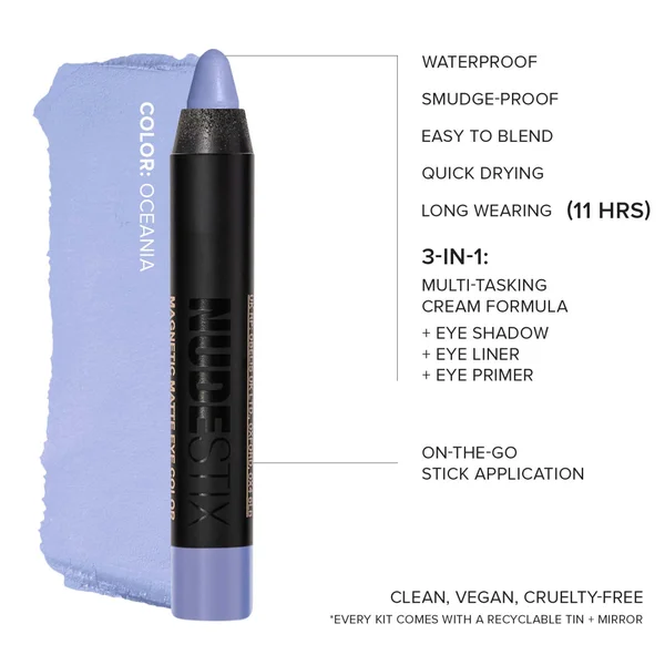 NUDESTIX Dreamy Easy Eyes Mini 3-Piece Kit