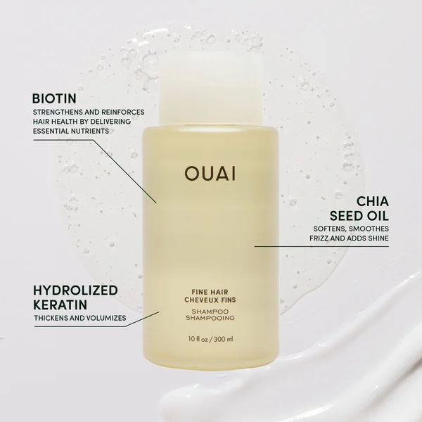 OUAI Fine Shampoo Travel Size 89ml
