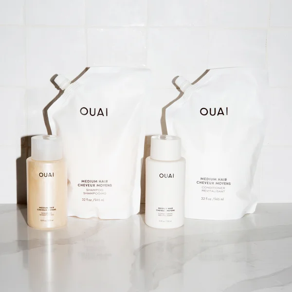 OUAI Medium Hair Conditioner Refill 946ml