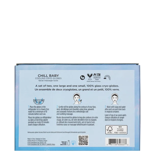 Pacifica Chill Baby Cooling Cryo Globes
