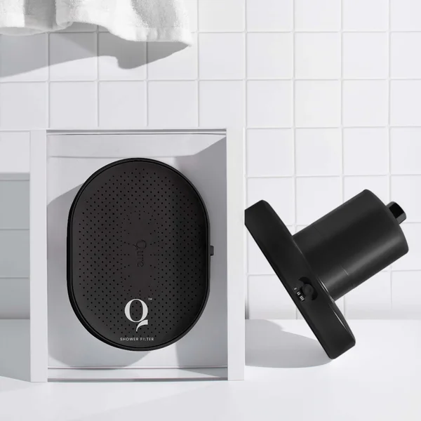 Qure Skincare Shower Filter Black