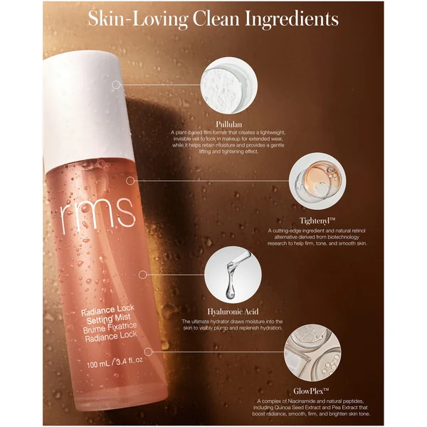 RMS Beauty Radiance Lock Setting Mist - 30ml