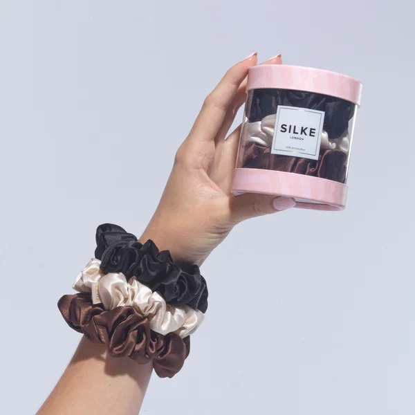 SILKE London Hair Scrunchies - Classic Mix