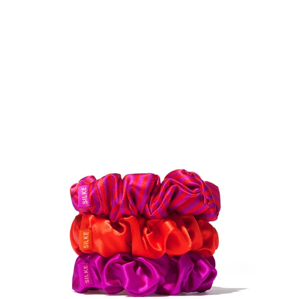 SILKE London Hair Scrunchies - Poppy Pack