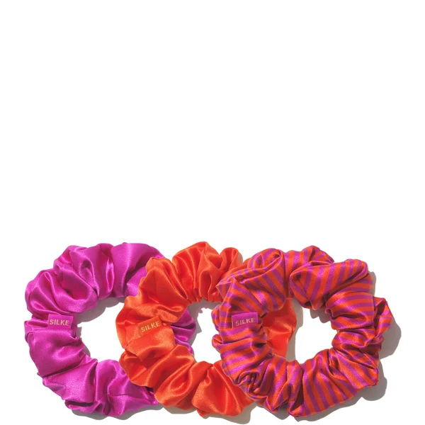 SILKE London Hair Scrunchies - Poppy Pack
