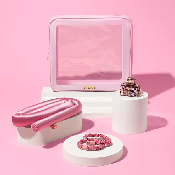 SILKE London Heatless Curler - Pink