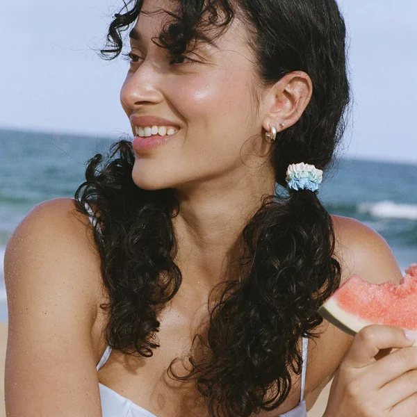 Slip Pure Silk Minnie Scrunchies - Sundown