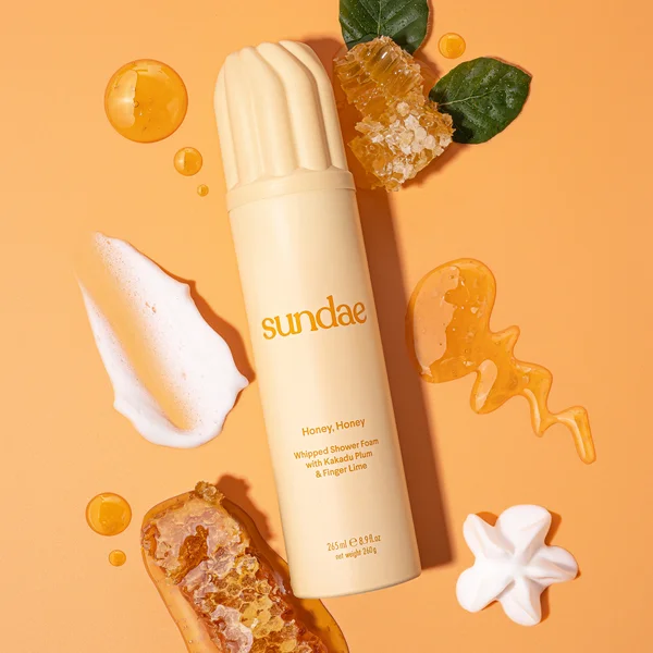 SUNDAE Honey Honey Whipped Shower Foam 260ml