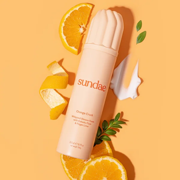 SUNDAE Orange Crush Whipped Shower Foam 260ml