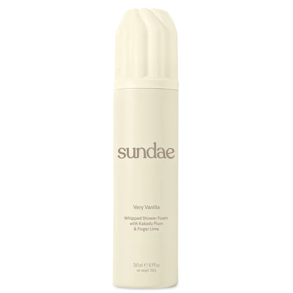 SUNDAE Very Vanilla Whipped Shower Foam 260ml