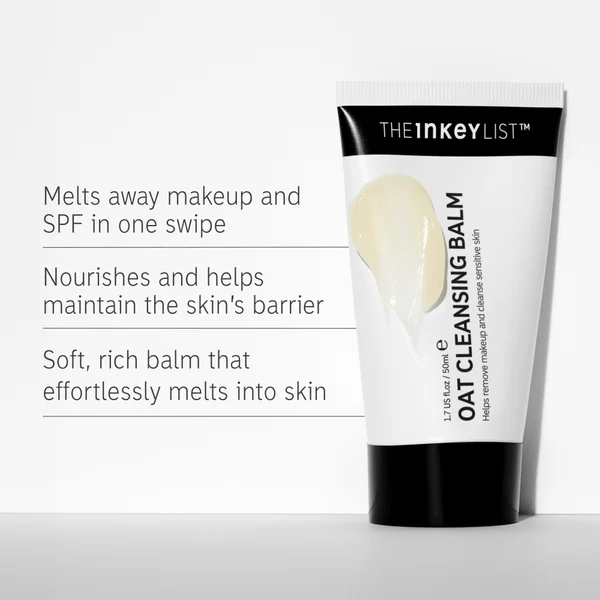 The INKEY List Mini Oat Cleansing Balm 50ml