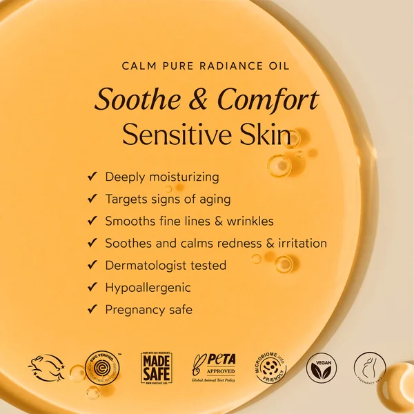 True Botanicals Calm Pure Radiance Oil 30ml