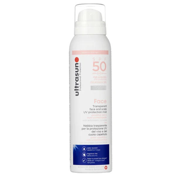 Ultrasun UV Face And Scalp Mist SPF50 150ml