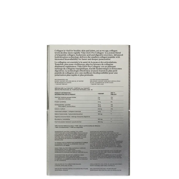 Vida Glow Pro Collagen+ Powder 20g