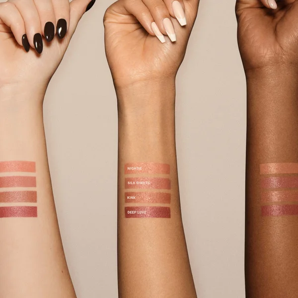 VIEVE Satin Slip Lipstick 3g (Various Shades)