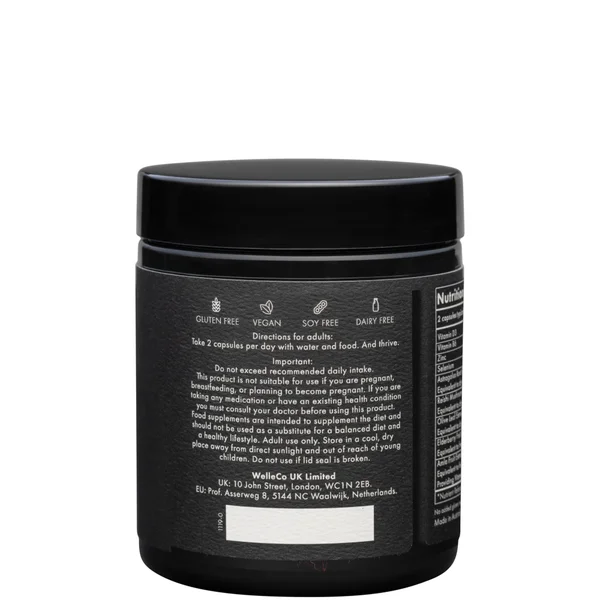 WelleCo The Immune Elixir - 60 Capsules UK/EU