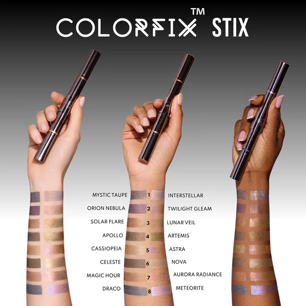 Danessa Myricks Colorfix Stix- Multi-Use Pearl Pigment Stick For Eye Cheek & Lip 3g (Various Shades)