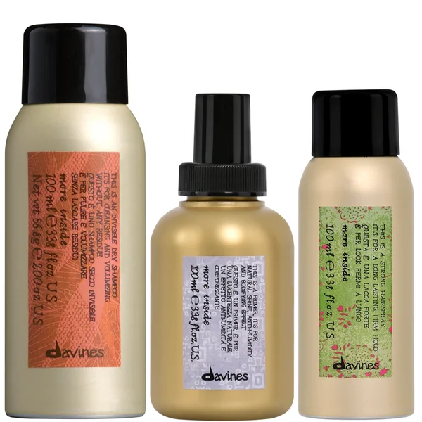 Davines More Inside Dry Shampoo + Primer + Hairspray