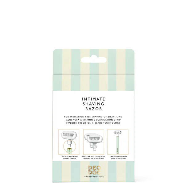 DeoDoc Razor Green + DeoDoc Shaving Foam Fresh Coconut