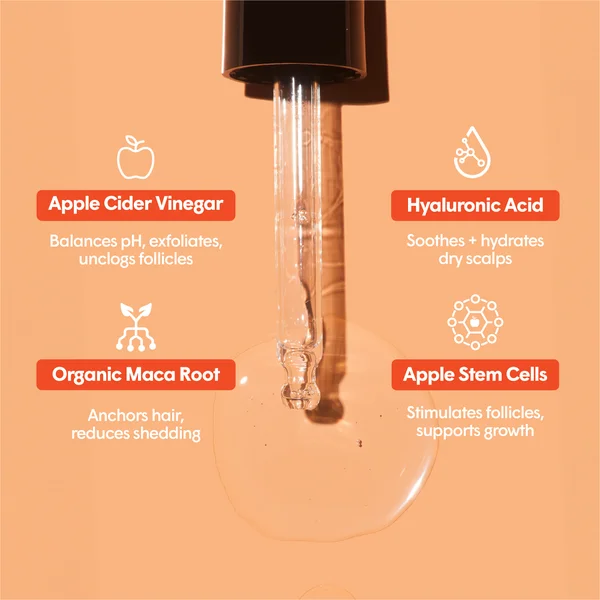 DpHUE Apple Cider Vinegar Daily Scalp Serum 1.7 Fl. Oz