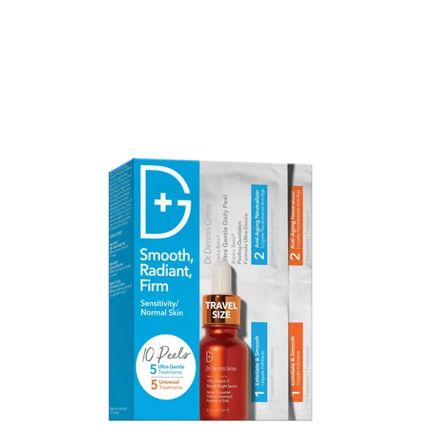 Dr Dennis Gross Smooth Radiant Firm Sensitive/Normal Skin Kit
