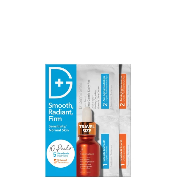 Dr Dennis Gross Smooth Radiant Firm Sensitive/Normal Skin Kit