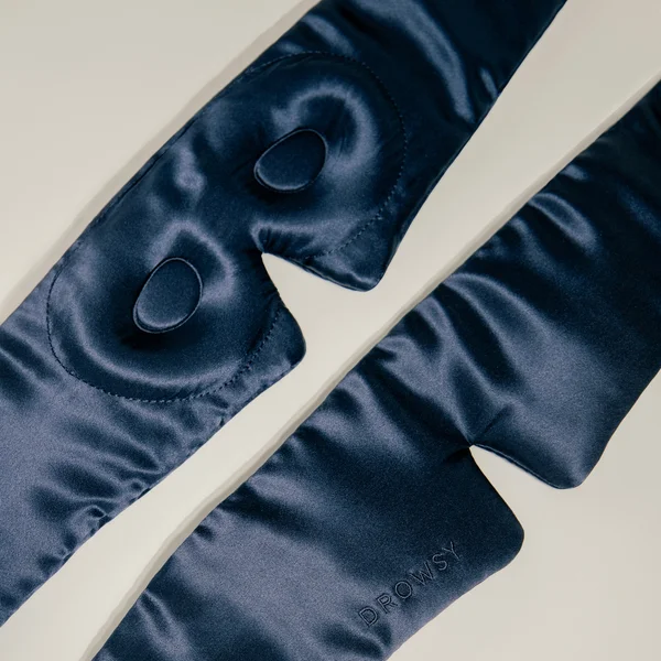 Drowsy Midnight Blue Eyelash Protecting Sleep Mask