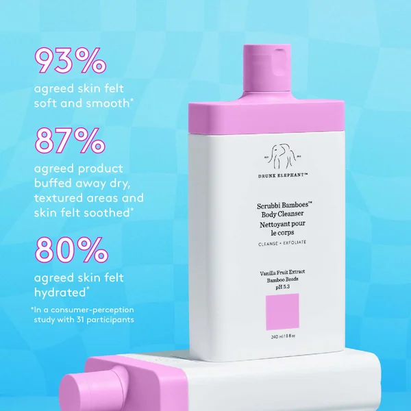 Drunk Elephant Scrubbi Bamboes™ Exfoliating Body Cleanser 240ml