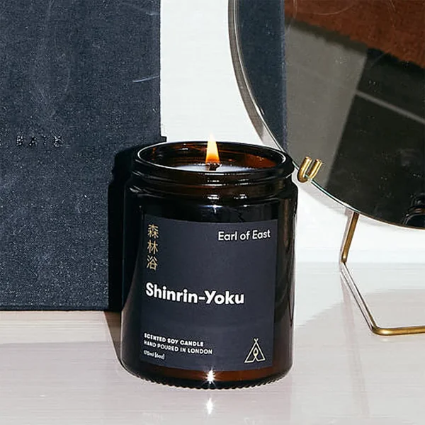 Earl Of East Japanese Bathing Ritual Soy Wax Candle Shinrin Yoku