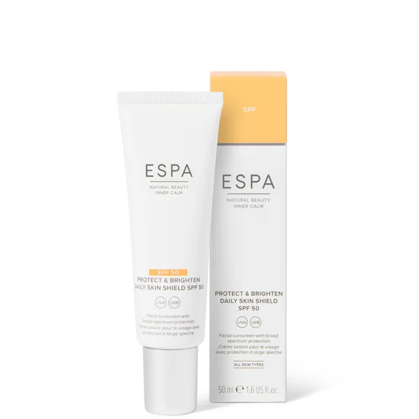 ESPA Hydrate And Brighten Daily Skin Shield SPF 50 Cream 50ml