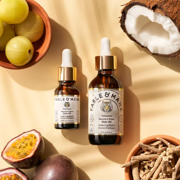 Fable & Mane MahaMane Smooth And Shine Hair Oil - 14.4ml