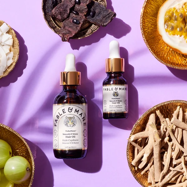 Fable & Mane MahaMane Smooth And Shine Hair Oil - 14.4ml