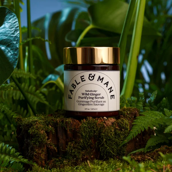 Fable & Mane SahaScalp Wild Ginger Purifying Scrub