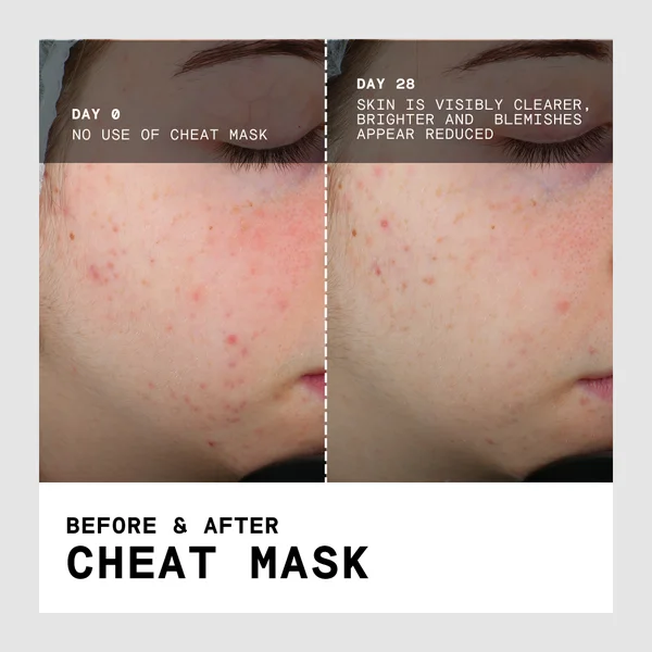 FaceGym Cheat Mask Resurfacing And Brightening Tri-Acid And Prebiotic Overnight Mask 50ml