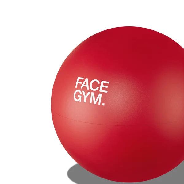 FaceGym Face Ball Red Mini Yoga Ball For Your Face