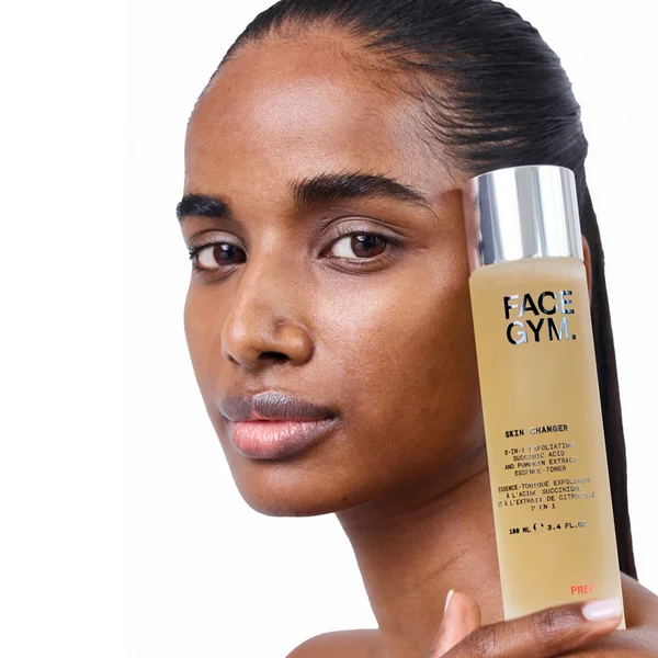 FaceGym Skin Changer 2-in-1 Exfoliating Succinic Acid And Pumpkin Extract Essence Toner 100ml