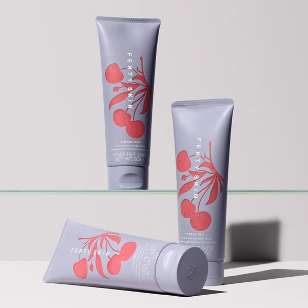 Fenty Skin Cherry Dub Triple Action AHA Body Scrub 240ml