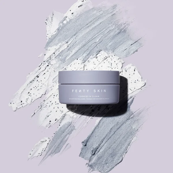 Fenty Skin Cookies N Clean Whipped Clay Pore Detox Face Mask With Salicylic Acid + Charcoal 75ml