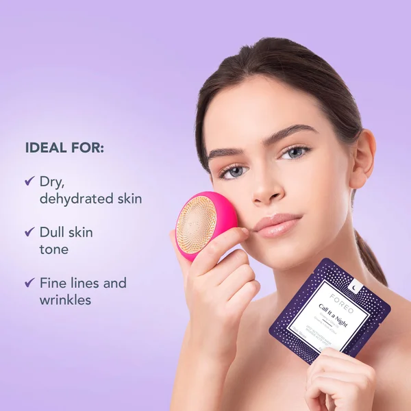 FOREO Call It A Night UFO/UFO Mini Nourishing And Revitalising Face Mask (7 Pack)